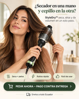 StyleDry: secador en una mano y cepillo en la otra, ahora en una sola herramienta