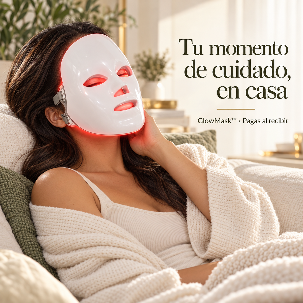 GlowMask™ | Mascarilla facial LED de 7 colores